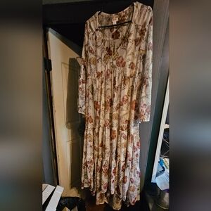 Mossimo Supply Co. Floral Long Sleeve Dress